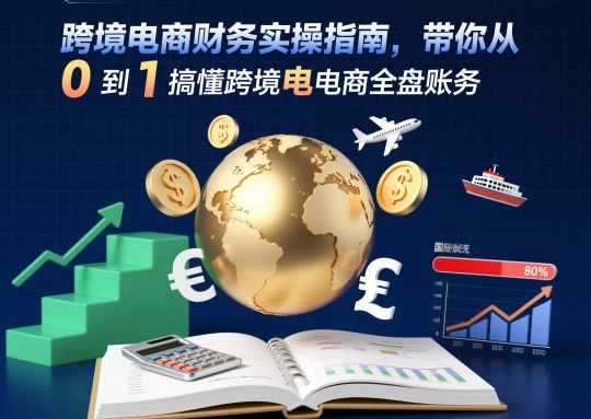 跨境电商财务实操指南，带你从0到1搞懂跨境电商全盘账务-智云网