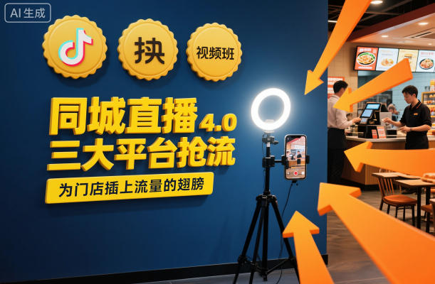 同城直播实操班4.0，三大平台抢流，为门店插上流量的翅膀-智云网
