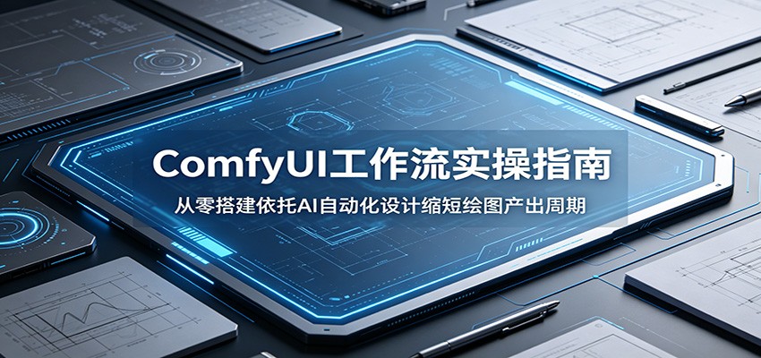 ComfyUI 工作流实操指南：从零搭建依托AI自动化设计缩短绘图产出周期-智云网