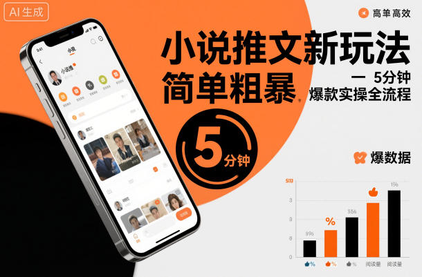 小说推文新玩法，简单粗爆，5分种一个爆款实操全流程-智云网