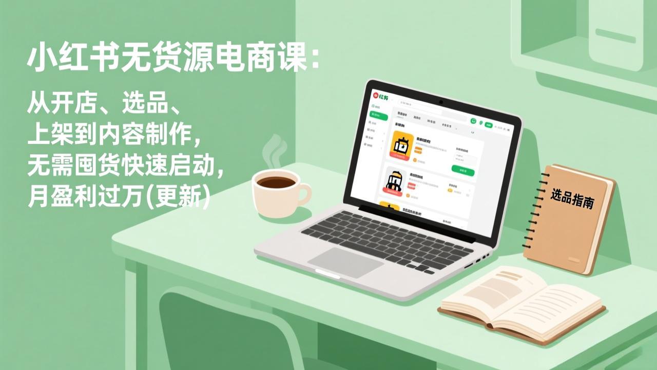小红书无货源电商课(3月更新-智云网
