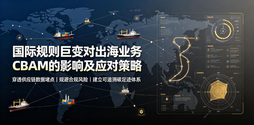 国际规则巨变对出海业务CBAM的影响及应对策略,帮助企业穿透供应链数据堵点,规避合规风险-智云网