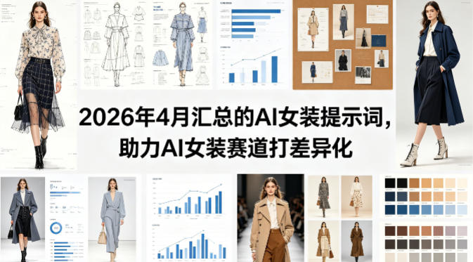 2026年4月汇总的AI女装提示词，助力AI女装赛道打差异化-智云网