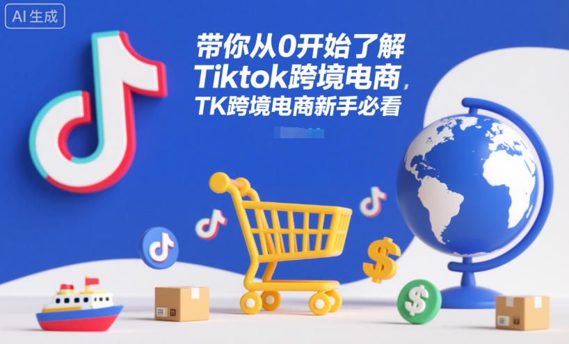 带你从0开始了解Tiktok跨境电商，TK跨境电商新手必看-智云网