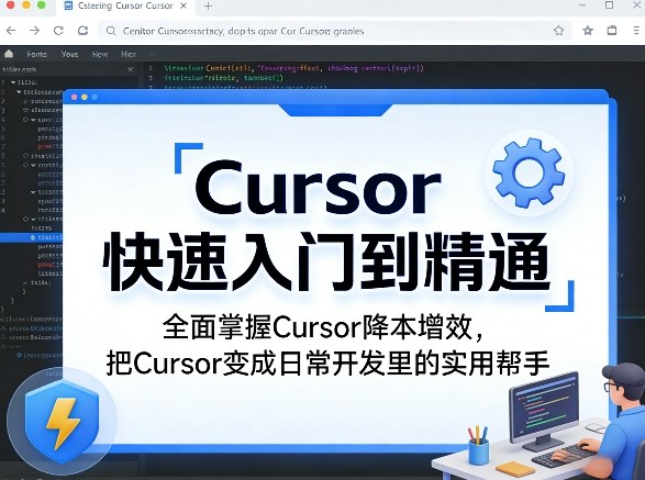 Cursor快速入门到精通，全面掌握Cursor降本增效，把Cursor变成日常开发里的实用帮手-智云网