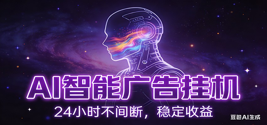 AI智能广告挂机项目，全自动化运行，电脑项目，无配置要求，单机150+收益-智云网