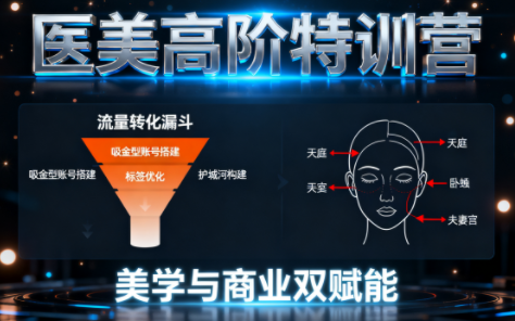0-1000万医美高阶特训营课程-智云网