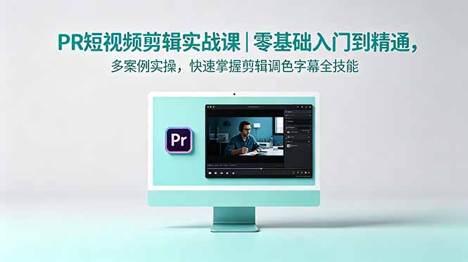 PR短视频剪辑实战课｜零基础入门到精通，多案例实操，快速掌握剪辑调色字幕全技能-智云网