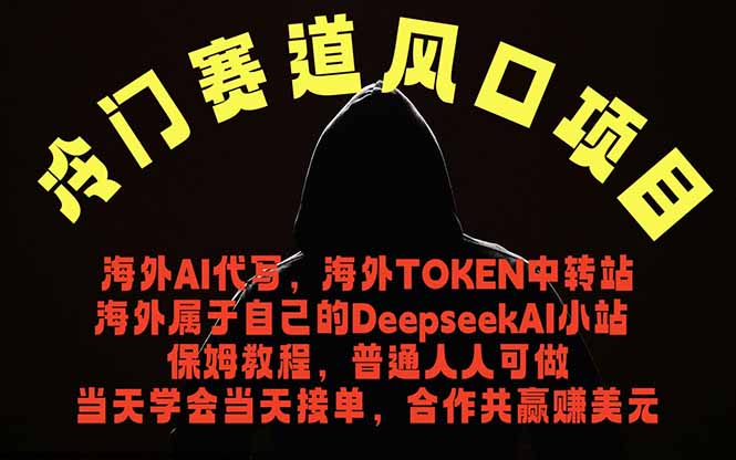 冷门赛道风口项目 海外AI代写！0成本运作完全免费！当天注册当天接单，接单接到手抽筋，无脑…-智云网