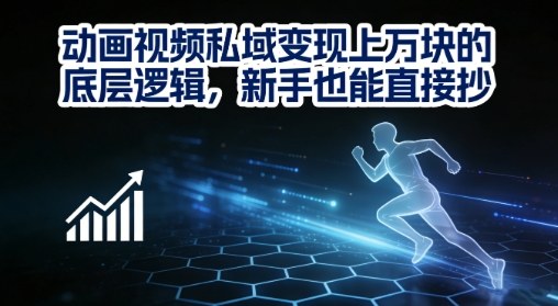 动画视频私域变现上W的底层逻辑，新手也能直接抄-智云网