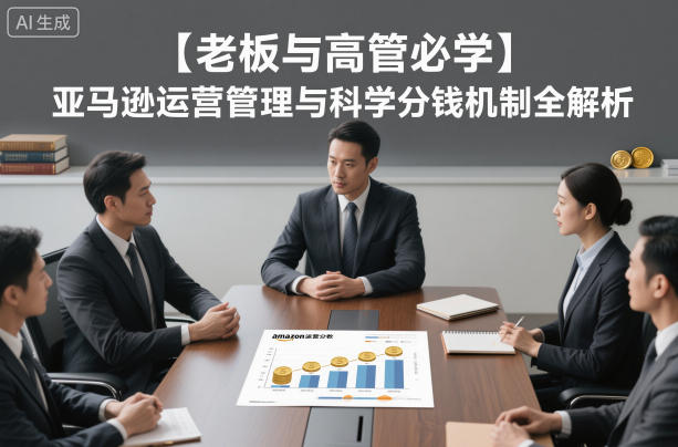 【老板与高管必学】亚马逊运营管理与科学分钱机制全解析-智云网