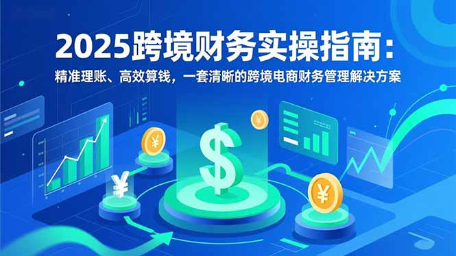 2025跨境财务实操指南：精准理账、高效算钱，一套清晰的跨境电商财务管理解决方案-智云网