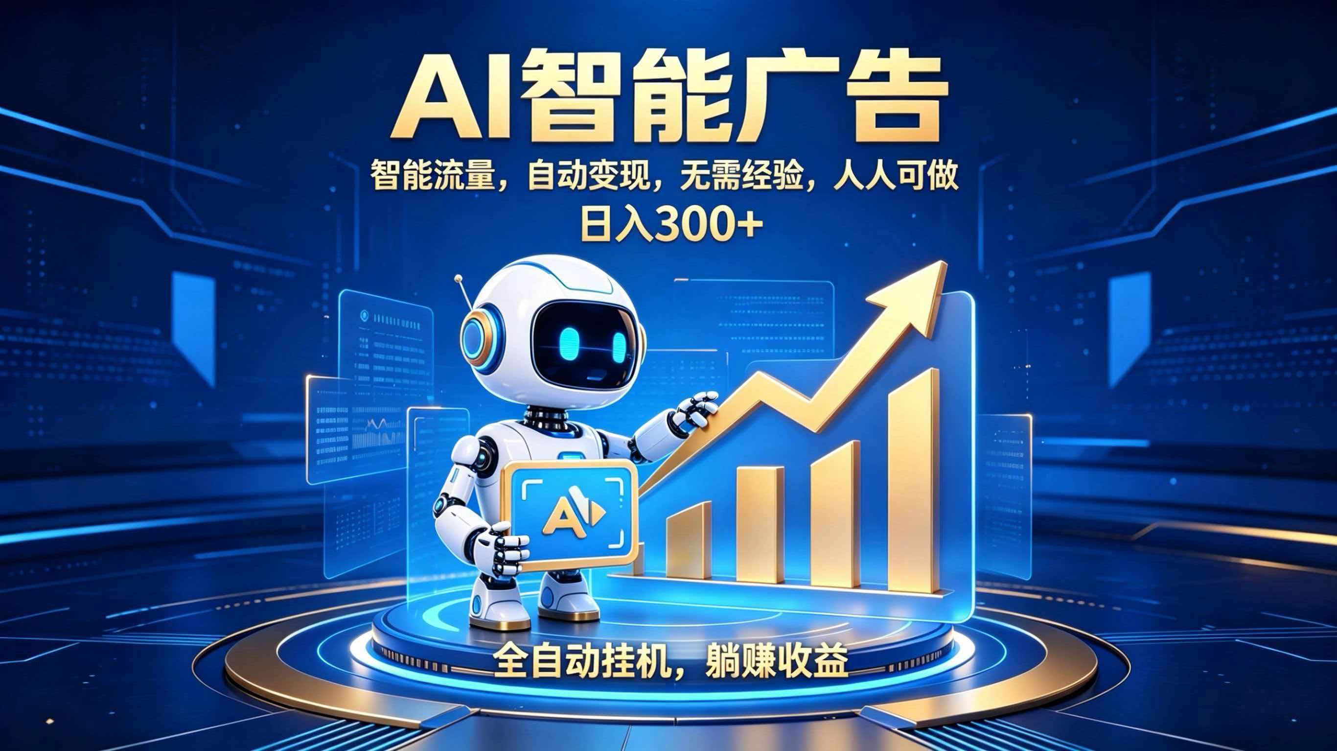 （19848期）轻资产新赛道，全自动AI广告，打造持续收益-智云网