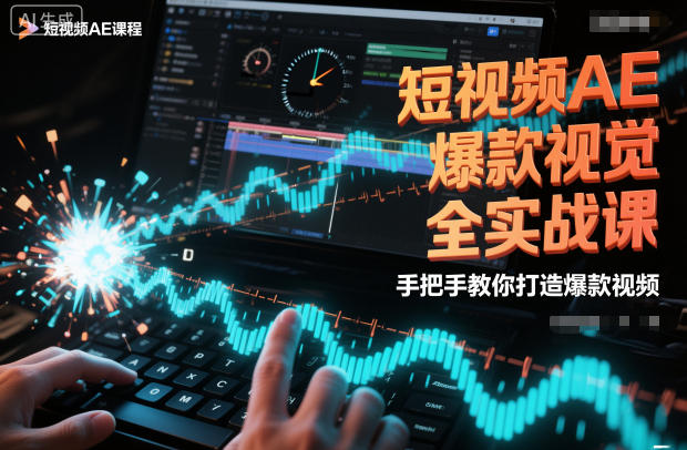 短视频AE爆款视觉全实战课，手把手教你打造爆款视频-智云网