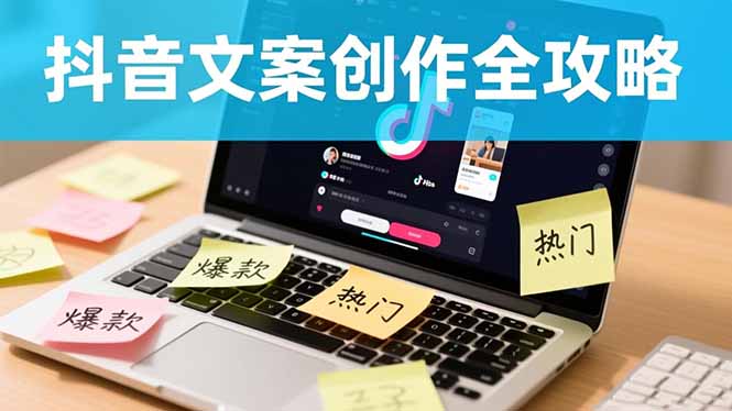 抖音文案创作全攻略：爆款标题九大绝招,100个模版直接套用,月入过万不是梦-智云网