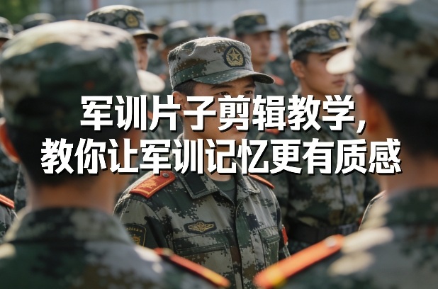 军训片子剪辑教学，教你让军训记忆更有质感-智云网