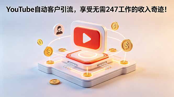 YouTube 自动客户引流，享受无需 247 工作的收入奇迹！【原创双语字幕】-智云网