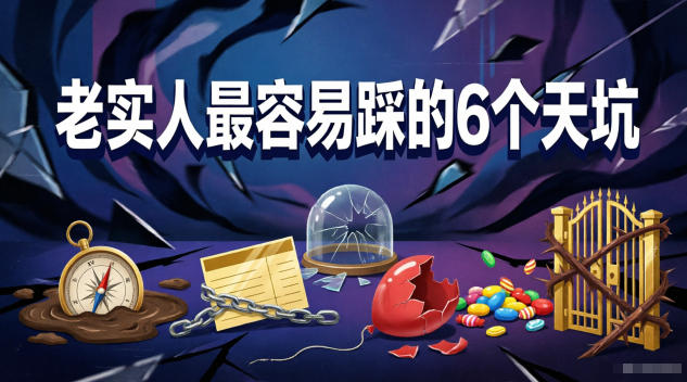 付费文章：老实人最容易踩的6个天坑-智云网