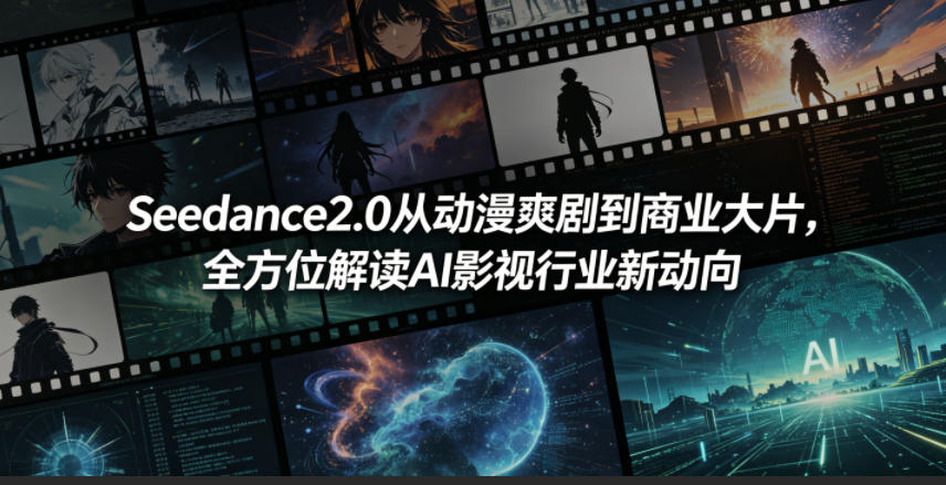 Seedance2.0从动漫爽剧到商业大片，全方位解读AI影视行业新动向-智云网